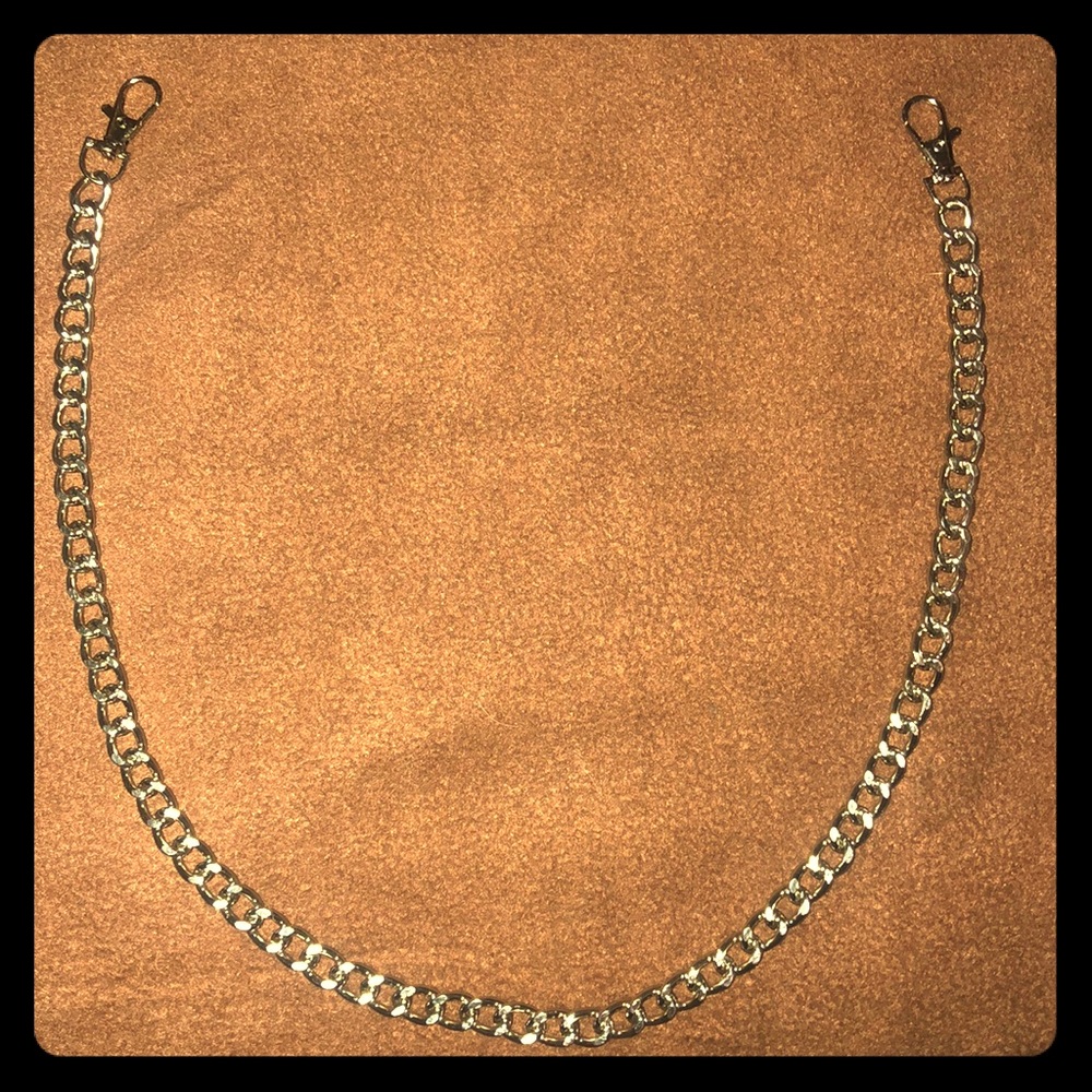 silver pants chain
